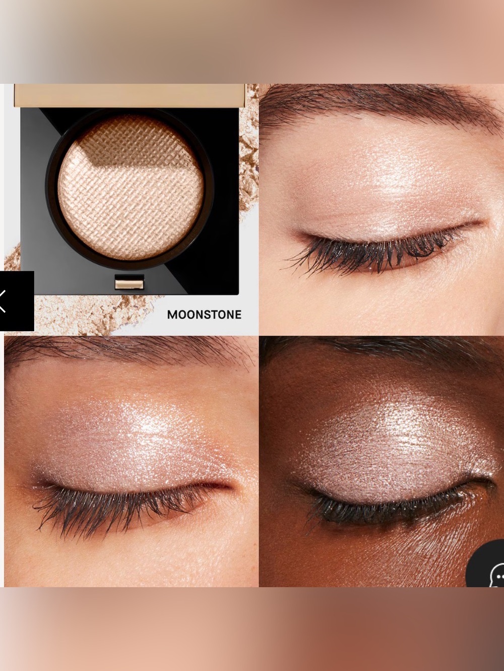 🆕 Bobbi Brown luxe shimmer eyeshadow ✨new unused in box✨ 🌙🌙moonstone🌙🌙 - Picture 6 of 15